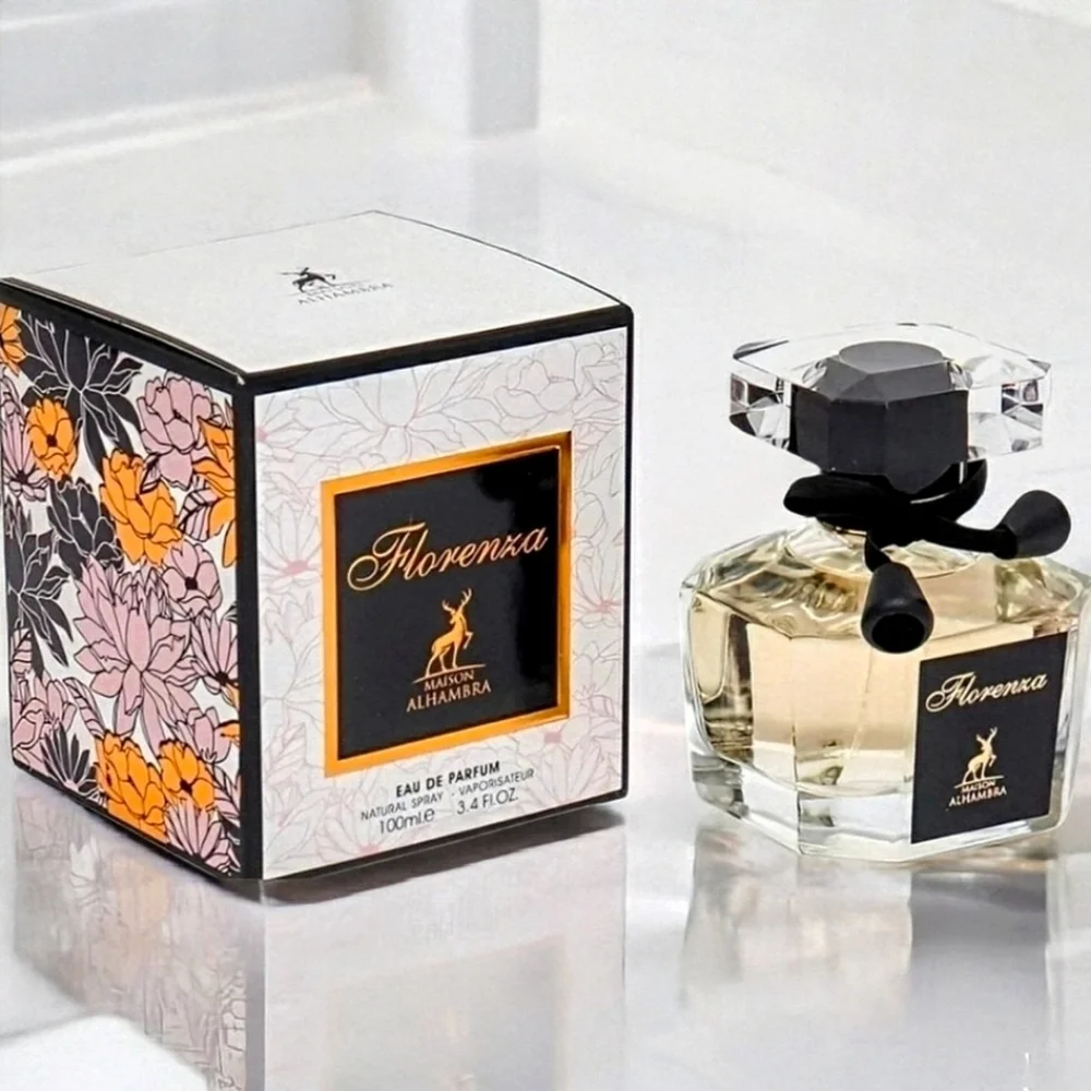 NWT/NIB. Florence by Maison Alhambra 3.4 oz Spray. Imposter Gucci Flora.